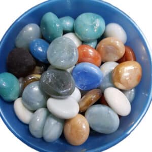 Glass Stone Gravel Pebble 500 gm