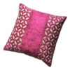 Velvet Cushion Cover with Pattern Design