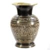 Brass Flower Vase (Black and Gold)