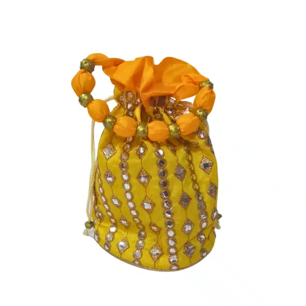 Potlis Bag Embroidered Handbag | For Wedding Bridal Bag|